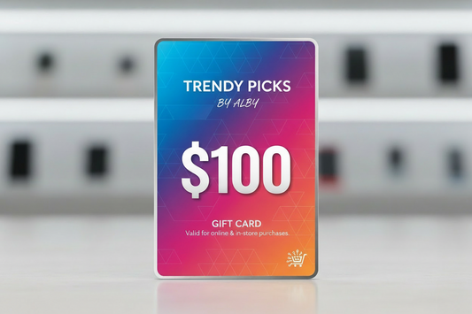 Upright Gift Card with Amount